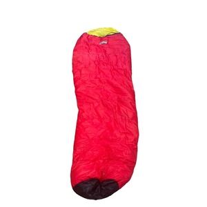 Marlboro Adventure Team Zero Degree Mummy Sleeping Bag Yellow Red Vintage 90s
